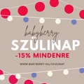 8 éves lett a babyberry!