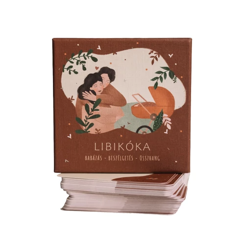 Libikóka beszélgetős kártya - babázás
