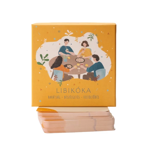 Libikóka beszélgetős kártya - barátság