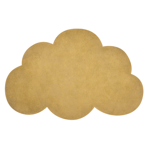 mustár sárga felhő alakú szőnyeg, Lilipinso