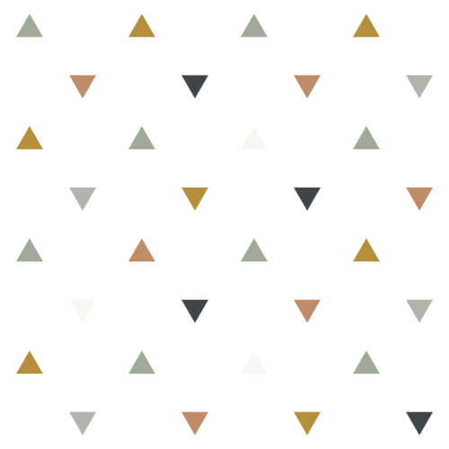 Lilipinso háromszög mintás tapéta gyerekszobába