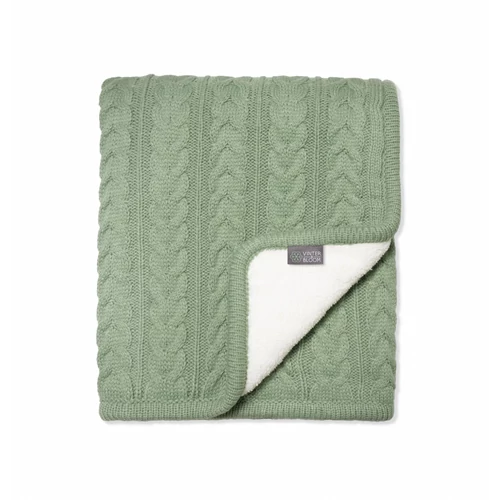 vinter and bloom cuddly vastag wellsoft takaró bazsalikomzöld