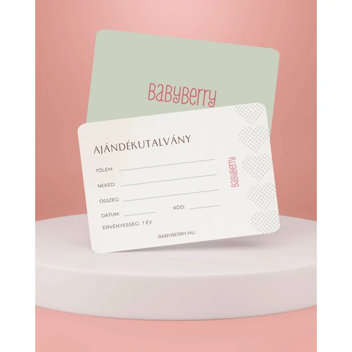 Babyberry ajándékutalvány Babyberry ajándékutalvány