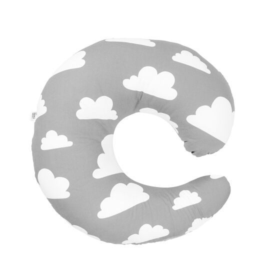 Szürke felhős szoptatós párna, Farg&Form