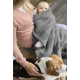 Kép 2/5 - kötött wellsoft takaró babával és kutyával