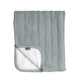 Kép 1/5 - Kötött vastag wellsoft takaró (Cuddly), menta, Vinter&Bloom
