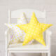 Kép 1/3 - Sárga-fehér csillag alakú díszpárna, Little Stars