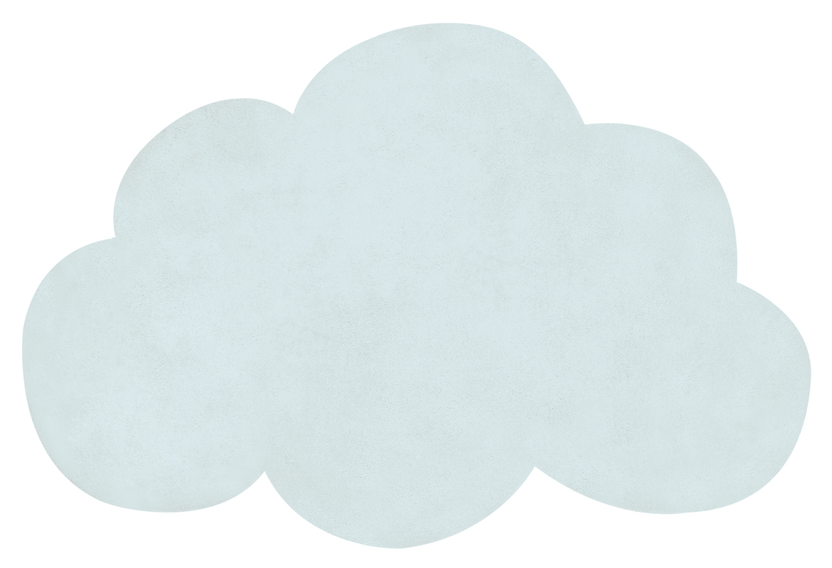 Felhő alakú szőnyeg - világos menta, Lilipinso